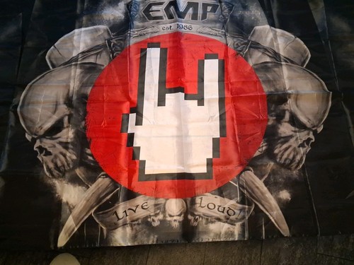 Emp fahne flagge live loud - emp,