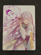 EMILIA - RE: ZERO - GODDESS STORY - WAIFU - ZR - NS-5M06-004 - NEAR MINT