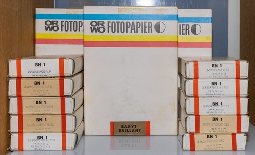 Orwo fotopapier - orwo-fotopapier, (ddr)