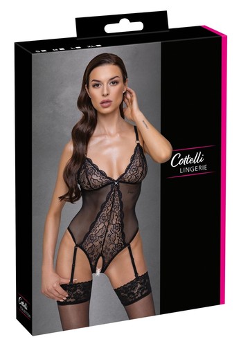 Body ouvert mit strassschmuck - body,