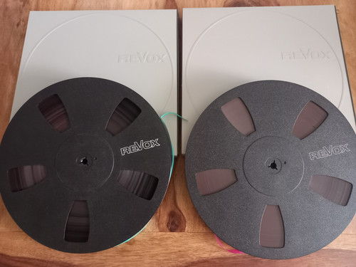 Tonbandspulen revox 5 - tonbandspulen, 26,5