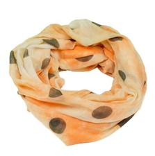 Damen XXL Schal Punkte Polka