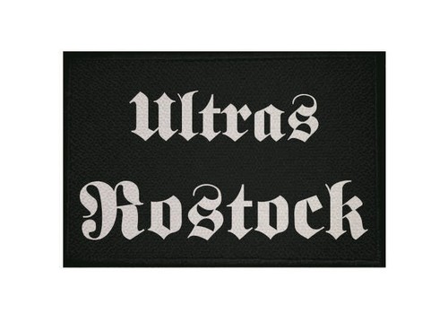 Aufnäher ultras rostock fahne - aufnäher,
