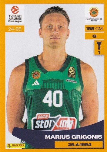 Panini 2024 euroleague - panini,
