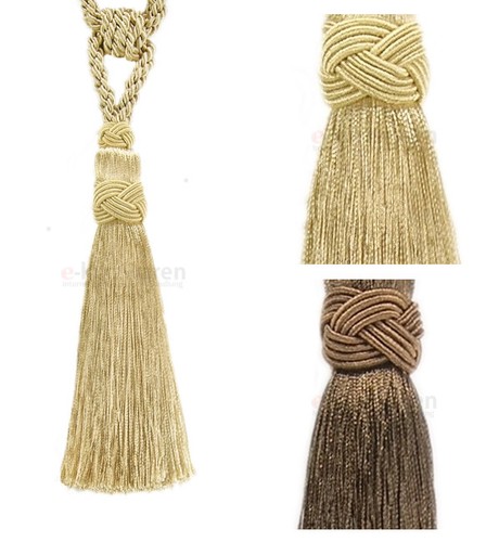 Quaste raffhalter 20cm lang - quaste/raffhalter,
