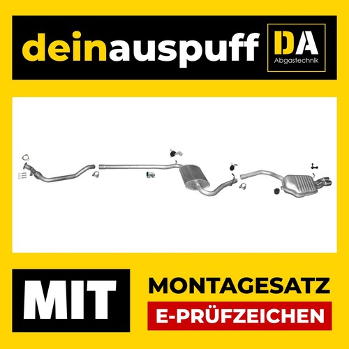 Auspuffanlage für audi - für, b7
