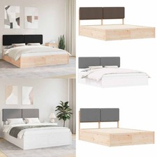 Bettgestell mit gepolstertem