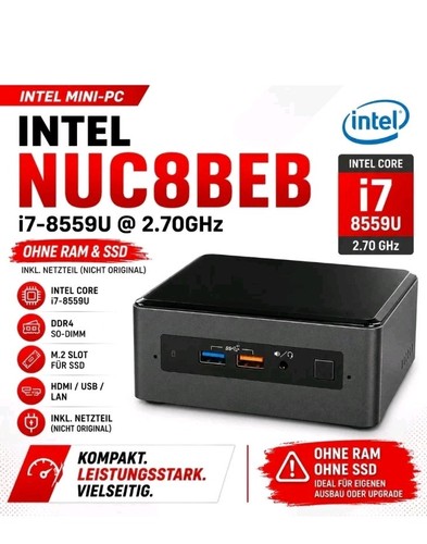 Intel nuc8beb 8559u - intel, 2.70ghz