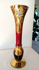 Hohe Glas Vase -MURANO ANTIK-