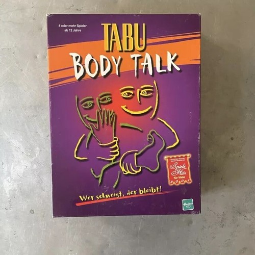 Hasbro tabu body talk - hasbro,