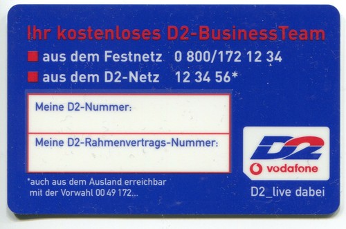 Vodafone karte für - vodafone,