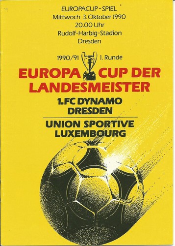 1990 dynamo dresden - dynamo, –