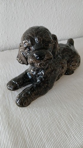 Goebel figur schwarzer pudel - figur,