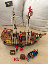 Playmo Piraten 3550 *VINTAGE* ohne Segel + Zubehör