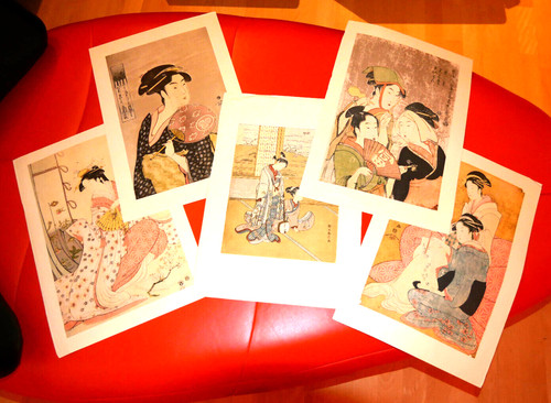 Japanische kunstdrucke von - 5,