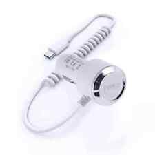 Qualität Weiß USB Typ C 12V im Auto Handy Auto Adaptiv Schnell Ladegerät 2025