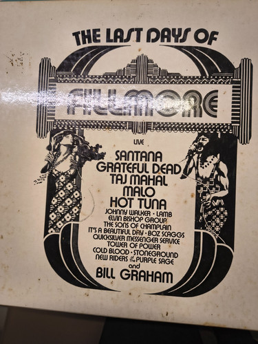 The last days fillmore - last, of