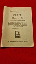 Gebrauchsanleitung Pfaff 130