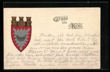 Künstler-AK Kiel, Wappen 