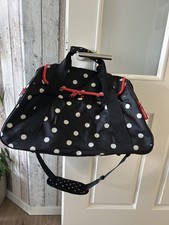 Reisenthel activitybag Sporttasche Reisetasche schwarz weiß gepunktet 35 Liter