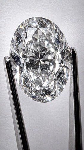 Oval lab diamanten d - ct,