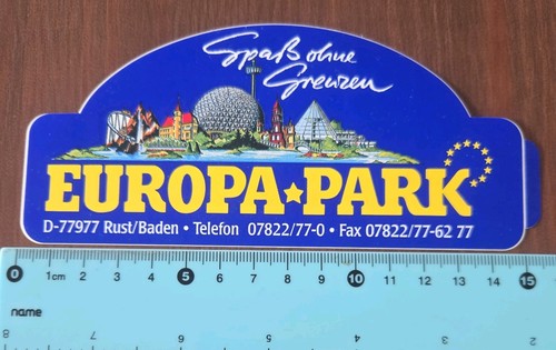 Europapark werbe aufkleber - werbe-aufkleber, *
