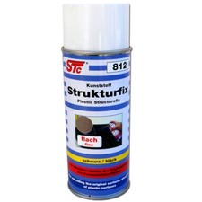 400 ml STC Kunststoff Strukturfix flach Strukturlack schwarz Lackspray