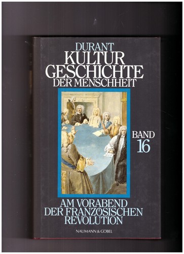 Durant kulturgeschichte der - kulturgeschichte,