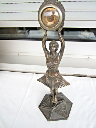 Figurenuhr jugenstil - figurenuhr,