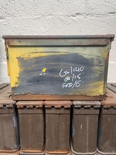 MILITÄR ARMEE 50 CAL MUNITIONSKISTE 5,56 METALL LAGERBEHÄLTER WERKZEUGKISTE GRADE 2 Z