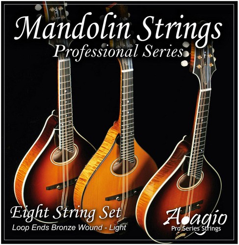 Mandolinensaitensatz bronze - mandolinensaitensatz, >