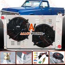 369 3 ROW RADIATOR+SHROUD FAN
