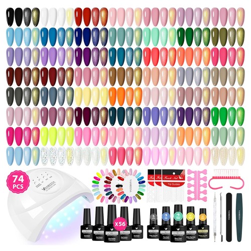 Gel nägel set - set, 56