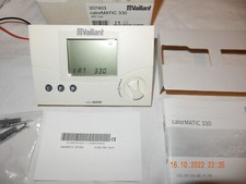 VAILLANT calorMATIC VRT 330 Raumtemeraturregler mit Zubehör, UNGEBRAUCHT NEU/OVP