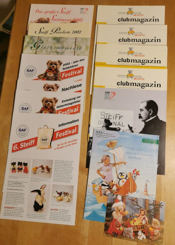 Steiff katalog sortiment - steiff,