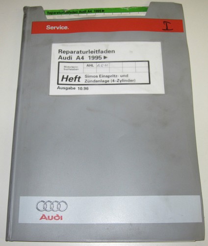 Werkstatthandbuch audi typ - audi, a4