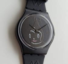 SWATCH Uhr - MIDNIGHT MAGI - KIDROBOT BARE MAN SPEZIAL - GB124 - toller Zustand