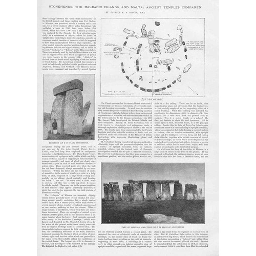 Steinzeittempel auf stonehenge - auf,