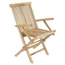 DIVERO Gartenstuhl Stuhl Holz