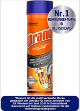 Drano Power-Granulat Rohrfrei Abflussreiniger Rohrverstopfungen Küche Bad 500 g