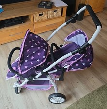 Puppen-Zwillingsbuggy Linus