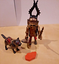 Playmobil 4811 Anführer des Wolfsgespann, gebraucht, vollständig
