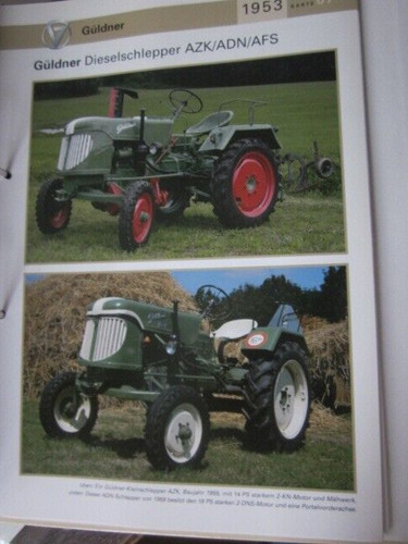 Traktor güldner azk - ,
