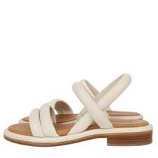 See by Chloé Damen Schuhe Sandalen Gr. 37 Creme Leder Sommer Sandaletten