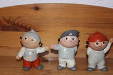 3 alte ZDF Mainzelmännchen Figuren 11 cm