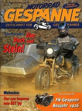 Zeitschrift Motorrad-Gespanne