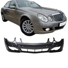 Mercedes W211 S211 Mopf Stoßstange vorne grundiert für PDC/SRA Elegance 06-09