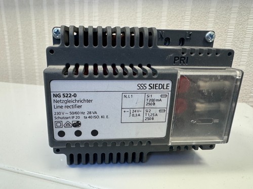 Siedle netzgleichrichter - siedle, ng