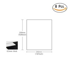 8stk kunststoffplatte für - 8stk.,