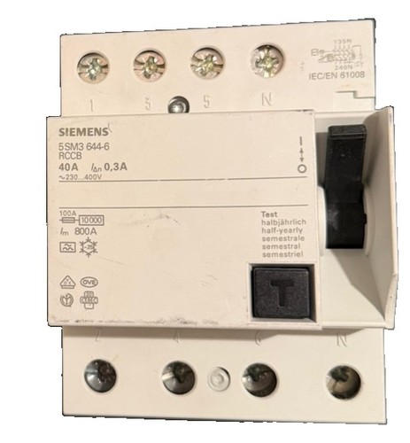 Siemens 40a 400v polig - siemens,